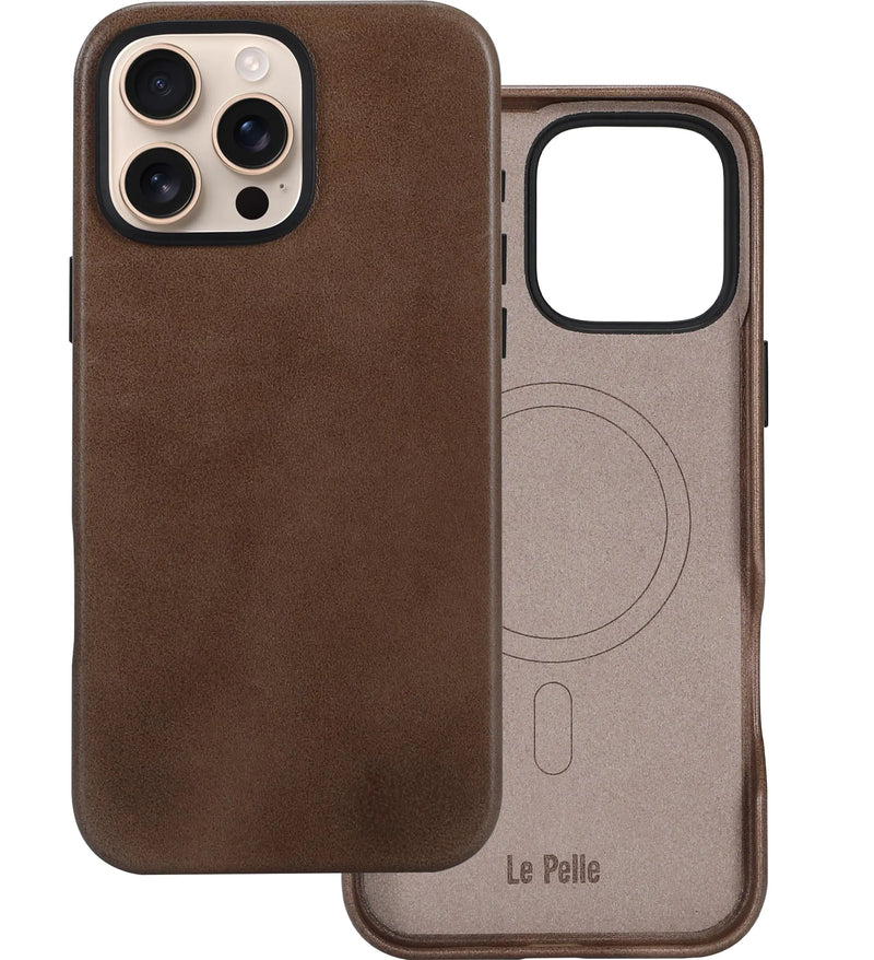 Handcrafted Premium Italian Leather Case for iPhone 16